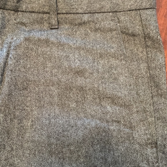 Wool slim fit grey dress pants - Picture 3 of 3